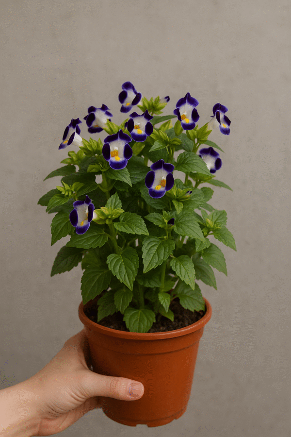Flor de payaso morada